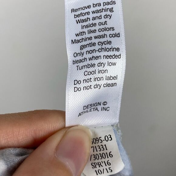 Athleta Restoration Colorful Ikat Racerback Dress - Picture 7 of 8